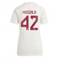 Billiga Bayern Munich Jamal Musiala #42 Tredje fotbollskläder Dam 2023-24 Kortärmad
